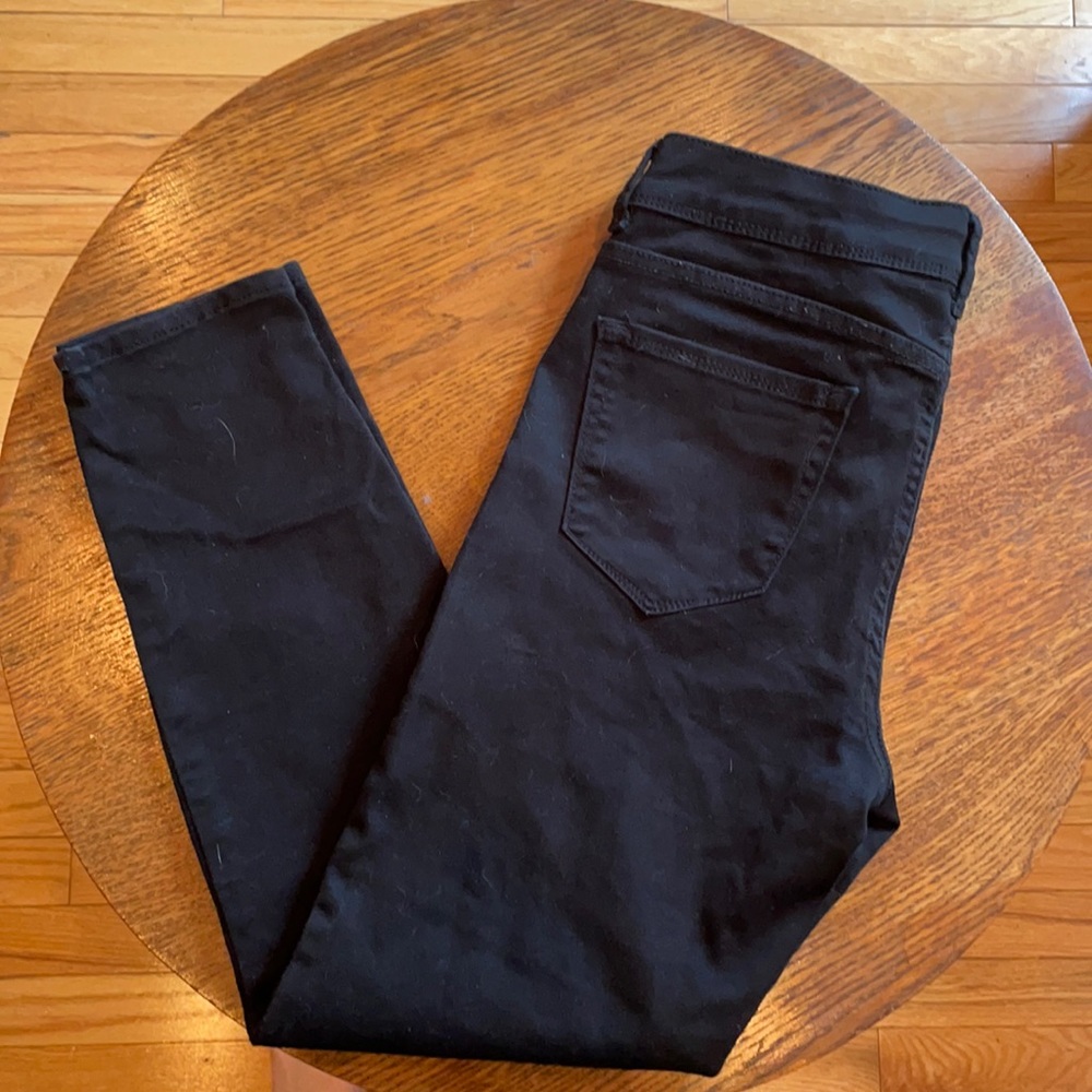 High Waist Jegging in Black